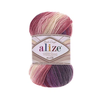 Пряжа для ручного вязания Alize Superlana Klasik 4264