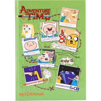 Дневник школьный Kite Adventure time тв.обл. (AT17-262-2)