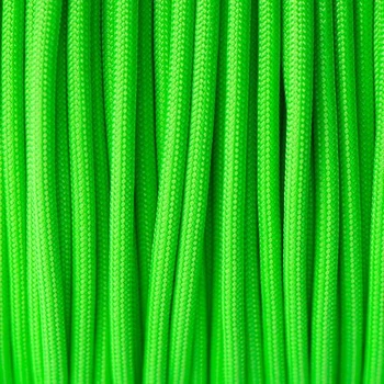Паракорд neon green #462 Paracord 550 (моток 10 метров)