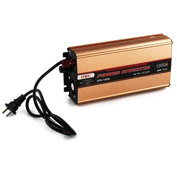 Преобразователь инвертор UKC AC/DC 12V/220V 1300W защита от перенапряжения да