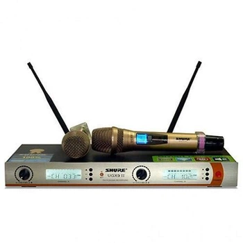 Микрофон всенаправленный беспроводной динамический Shure DM UG-X9 II xlr золотой
