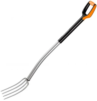 Вилы для работы с почвой Fiskars Xact большие (1003685)