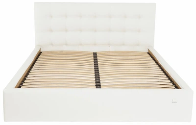 Кровать Двуспальная Chester Comfort 160 х 200 см Fly 2200 С подъемным механизмом и нишей для белья Белый