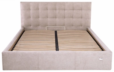 Кровать Chester Comfort 120 х 190 см Мисти Mocco С подъемным механизмом и нишей для белья Мокко