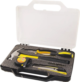 Набір інструментів MASTERTOOL 15 елементів, вуглецева сталь