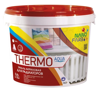 Эмаль для радиаторов Thermo Aqua Nano farb 0.4 л