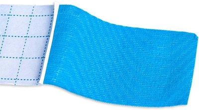 Кінезіо тейп USA Style LEXFIT Ширина 3.8 см, довжина в рулоні 500 см Блакитний (LKT-1001)
