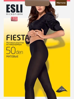 Колготы 50 Den женские ESLI E Fiesta 50 (New) 3 р. Marrone (4810226501825)