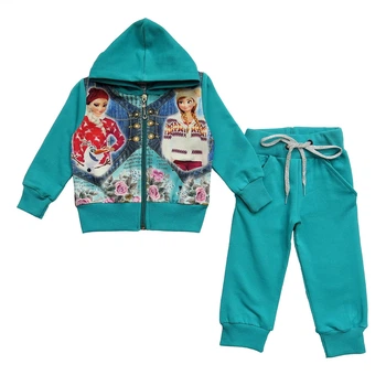 Костюм Kids Wear "Эльза и Анна" для девочки 80 см Бирюзовый 11839