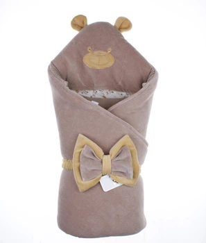 Конверт-одеяло Lari Little Bear 85х85 см коричневый