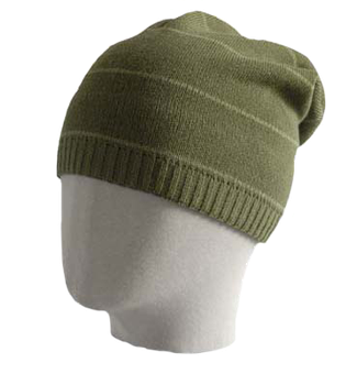 Шапка-ковпак чоловіча в'язана FIRST One Size (56-60) Хакі