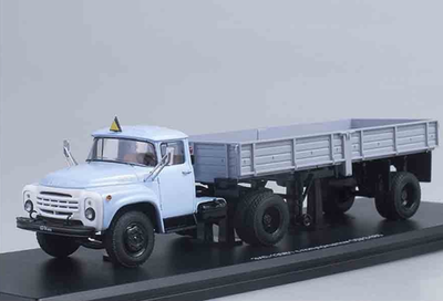 Модель SSM ЗІЛ-130В1 з напівпричепом ОДАЗ 885 масштаб 1:43