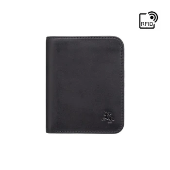 Кошелек мужской Visconti VSL34 Lank c RFID (Black-Cobalt)