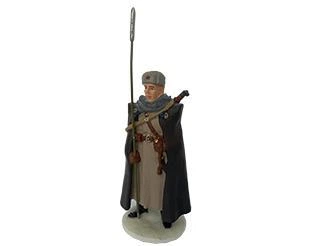 Фигурка оловянная (Eaglemoss) Рядовой Донских казачьих частей в зимней форме (1:32)