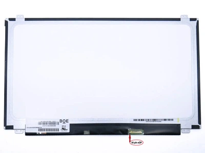 Матриця 15.6" Slim eDP (1366*768, 30pin праворуч, вушка зверху-знизу) BOE NT156WHM-N32, Глянцева.(A+) Без битих пікселів! (65971)