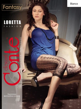 Леггинсы женские Conte Fantasy Loretta 4 р Bianco (4811473024853)
