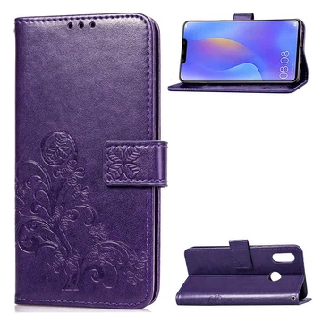 Чехол Clover для Huawei P Smart Plus / Nova 3i / INE-LX1 книжка кожа PU фиолетовый