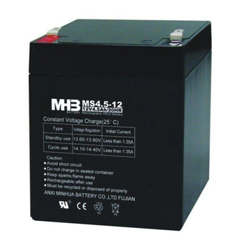 Aккумулятор MHB battery MS4,5-12 необслуживаемый герметичный AGM 4,5Ач 12В