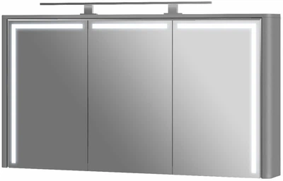 Зеркальный шкаф BOTTICELLI Levanto LVM-128 серый