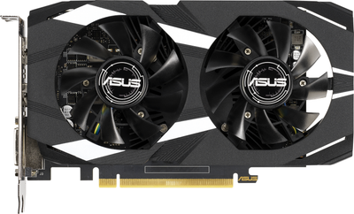 Відеокарта Asus PCI-Ex GeForce GTX 1650 Dual 4G 4GB GDDR5 (128bit) (1485/8002) (DVI, HDMI, DisplayPort) (DUAL-GTX1650-4G)