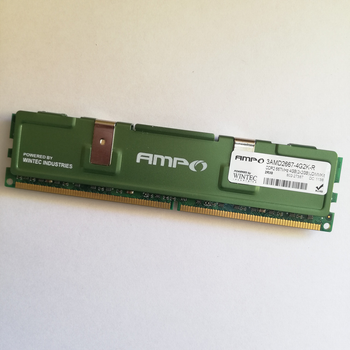 Игровая оперативная память Wintec AMPO DDR2 2Gb 667MHz PC2 5300U CL5 (3AMD2667-4G2K-R) Б/У