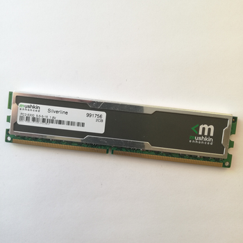 Игровая оперативная память Mushkin DDR2 2Gb 667MHz PC2 5300U CL5 (991756) Б/У