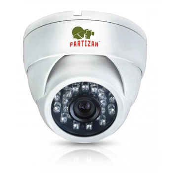 Купольная AHD видеокамера Partizan CDM-333H-IR FullHD v3.5