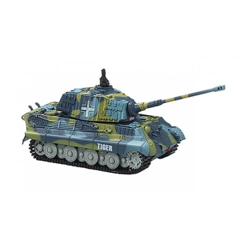 Танк микро р/у 1:72 King Tiger со звуком (синий, 40MHz) (GWT2203-3)