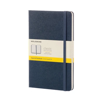 Блокнот Moleskine Classic Сапфир средний 240 страниц в клетку 13х21 см (8051272893762)