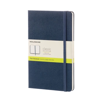 Блокнот Moleskine Classic Сапфир средний 240 страниц нелинованный 13х21 см (8051272893687)