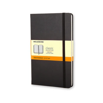 Блокнот Moleskine Classic Черный средний 240 страниц в линию 13х21 см (9788883701122)