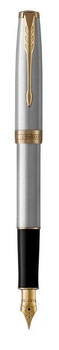 Ручка пір’яна Parker SONNET 17 Stainless Steel GT FP F (84 111)
