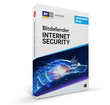Лицензионный антивирус BitDefender Internet Security 2020 на операционную систему Windows 7/8/10 (Лицензия на 1 год на 5 ПК)