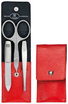 Zestaw do manicure Zwilling Beauty Twinox 97091-002-0 Czerwony 3 elementy (4009839186493)