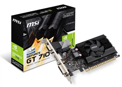 Видеокарта GF GT 710 1GB DDR3 LP MSI (GT 710 1GD3 LP)