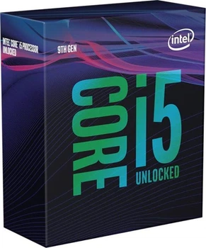 Процессор Intel Core i5 9600K 3.7GHz (9MB, Coffee Lake, 95W, S1151) Box (BX80684I59600K) no cooler