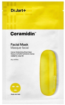Восстанавливающая маска для лица с керамидами Dr. Jart+ Ceramidin Facial Mask 22 г (8809535802491)