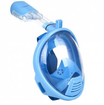 Детская маска для плавания Seagard Easybreath-II полнолицевая для дайвинга с креплением для камеры XS