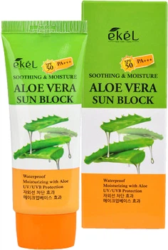 Крем Ekel для защиты от солнца с экстрактом Алоэ SPF 50/PA+++ 70 мл (8809242276943)