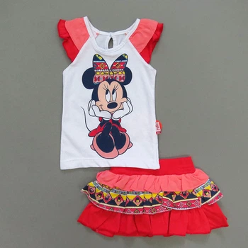 Костюм Minnie Mouse Pattic для девочки 74 см Белый с красным 14237