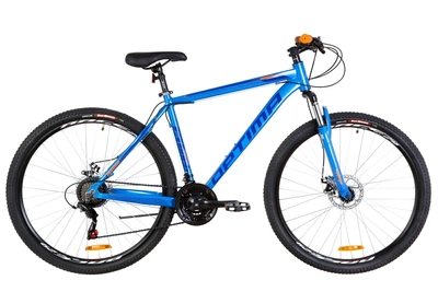 Велосипед 29" Optimabikes MOTION AM 14G DD Al 2019 (сине-оранжевый ) OPS-OP-29-070
