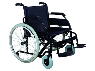 Інвалідна коляска Karadeniz Medical 14 особливо широке посилена сидіння 60 см (Golfi 14-60)