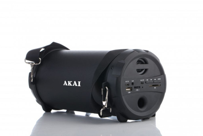 Портативная колонка Akai ABTS-12C черная с радио