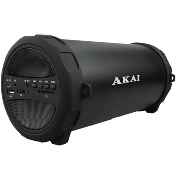 Портативная колонка Akai ABTS-11B черная с радио