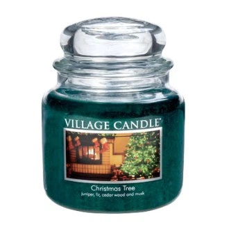 Свеча Village Candle Рождественская елка 455г (время горения до 105ч)