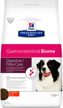 Сухой корм для собак Hill's PRESCRIPTION DIET Gastrointestinal Biome при расстройствах пищеварения с курицей 1.5 кг (duble_052742026862)