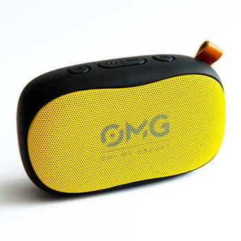 Портативная колонка OMG To GO 900 Portable Bluetooth Speaker Black-Yellow (черный-желтый)