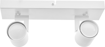 Світильник спотовий Brille HTL-197/2 GU10 WH (26-762)