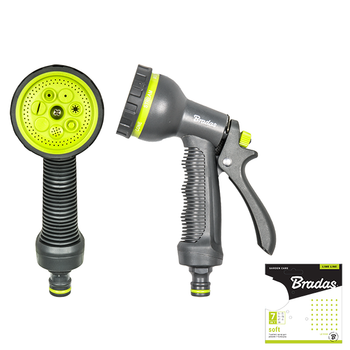 Пистолет для полива 7 режимов SOFT LIME LINE