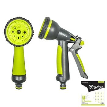Пистолет для полива 8 режимов LIME LINE Bradas